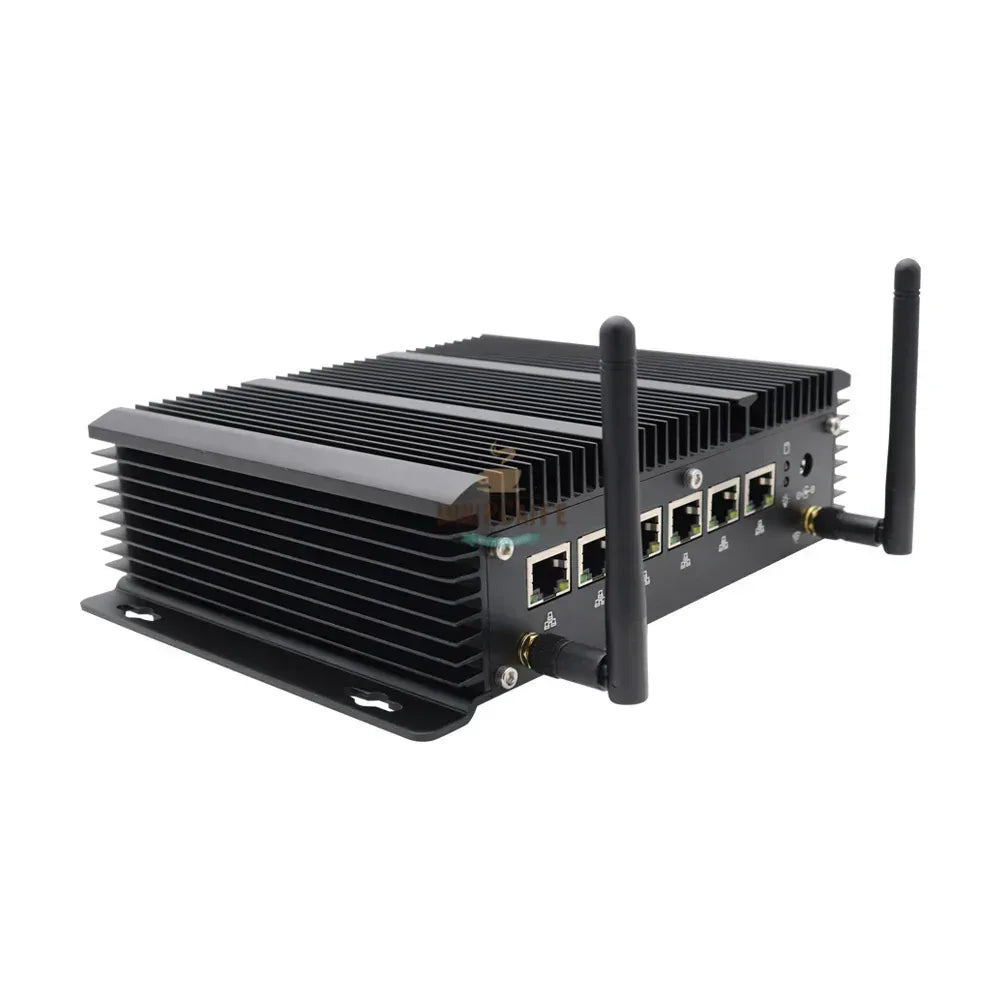 Mini PC Industriale Intel Celeron 2957U con 6 Porte LAN