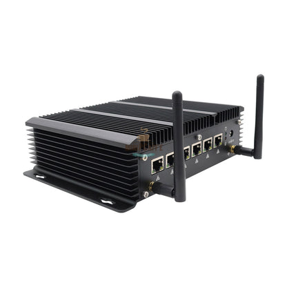 Intel Celeron 2957U 1.4Ghz Industrial Mini PC w/ 6x LAN Ports - MiniPCaffe.com