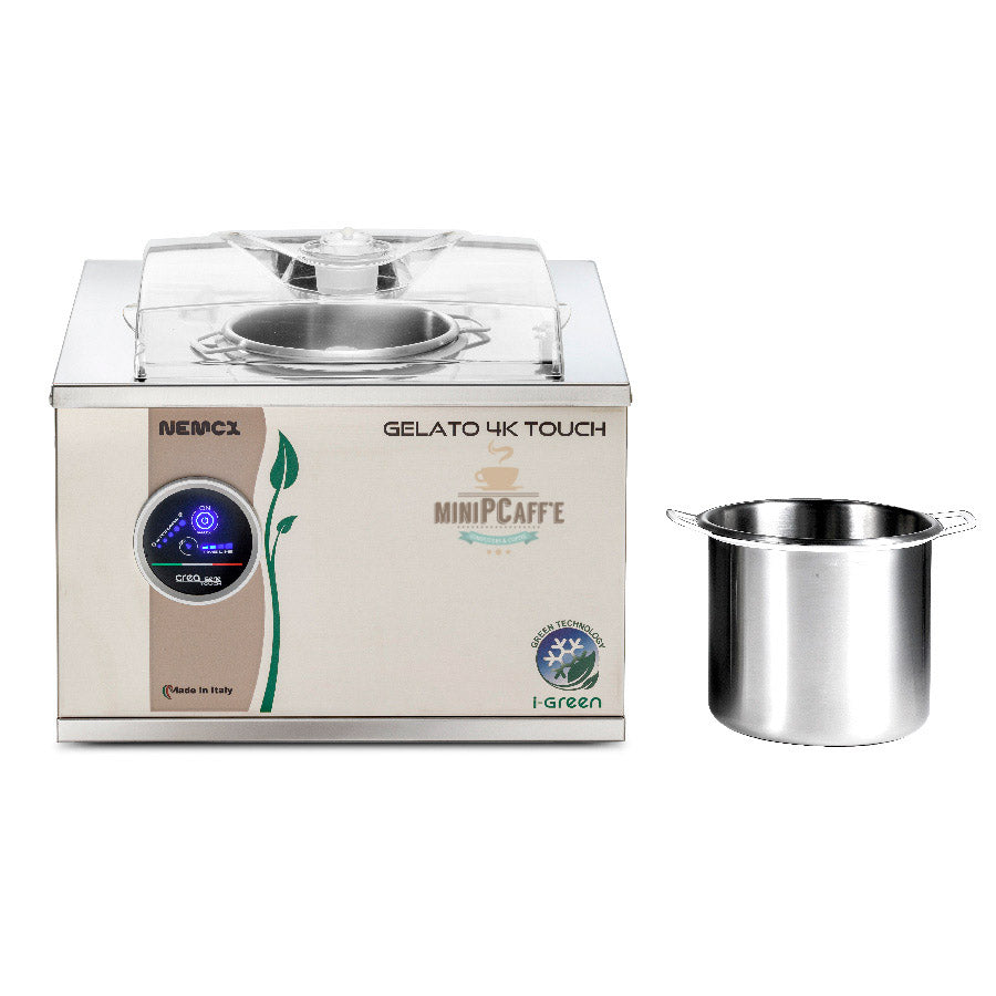 Nemox Gelato 4k Touch i-Green Ice Cream Machine - MiniPCaffe.com