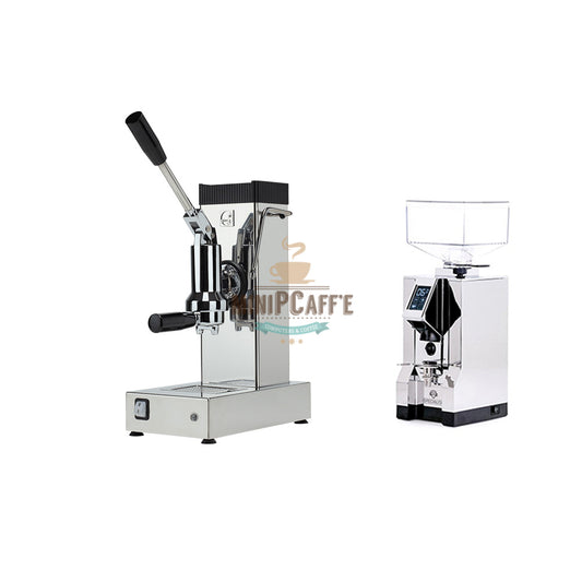 Pontevecchio Export Lever Espresso Machine و Eureka Specialita Grinder