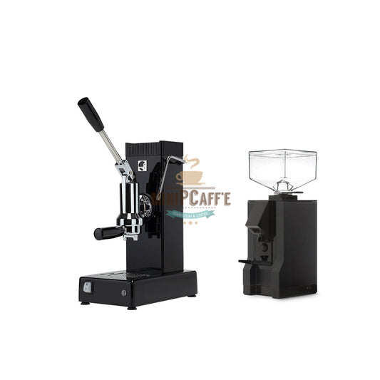Pontevecchio Export Hebel-Espressomaschine und manuelle Eureka-Mühle