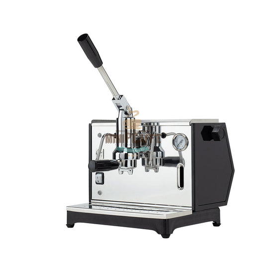 Pontevecchio Lusso Hebel-Espressomaschine Schwarz