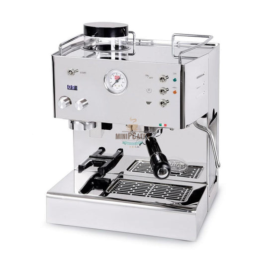 Mabilis na Mill 03035L PID Espresso Machine Built in na gilingang pinepedalan