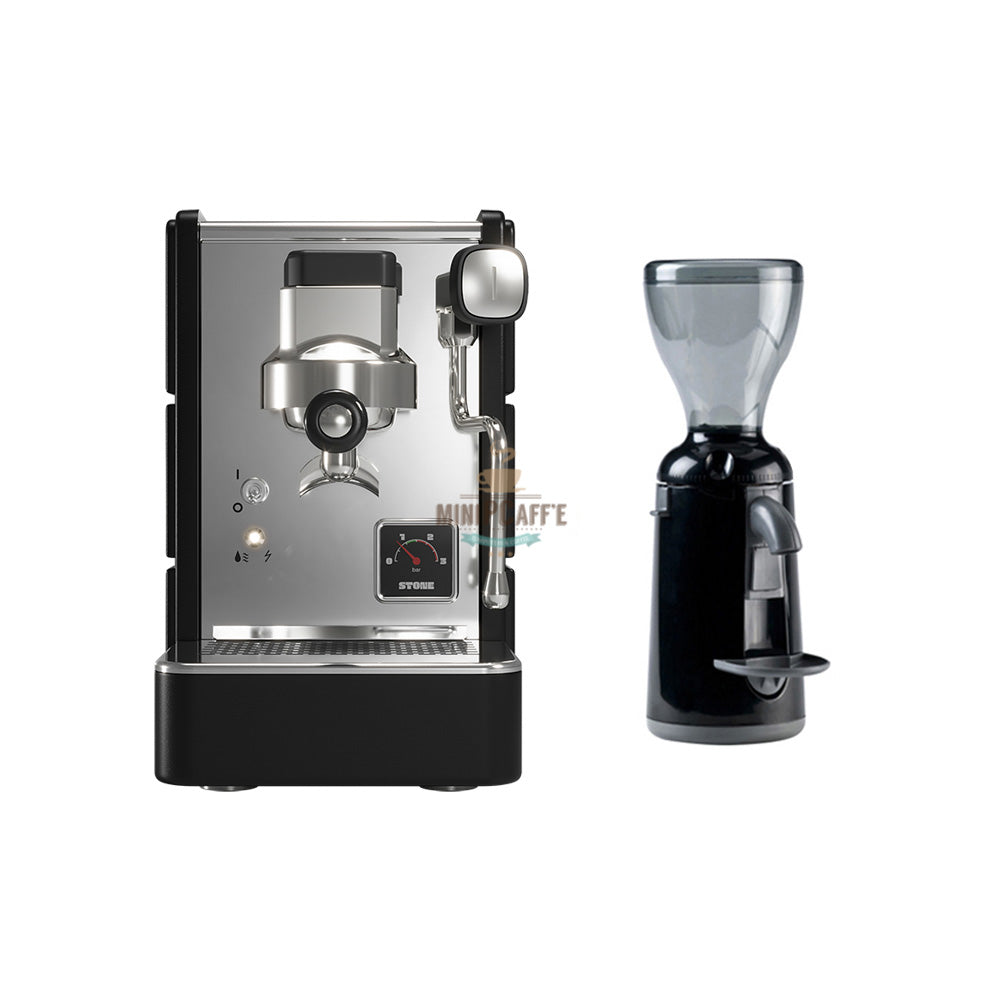 STONE PLUS Espresso Machine and Nuova Simonelli Grinta - MiniPCaffe.com